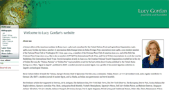 Desktop Screenshot of lucygordan.com